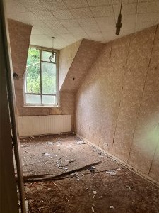 Interior of Camberwell house for demolition