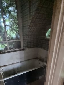 Bathroom for demolition in London