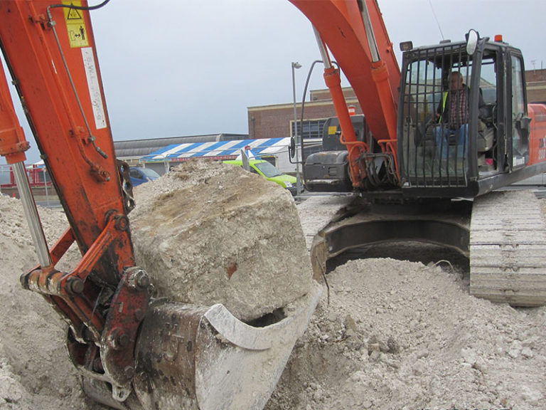 demolition site kingsway hove sussex