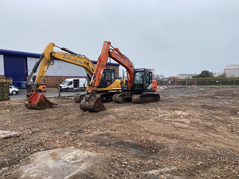 building demolition complete shoreham by sea