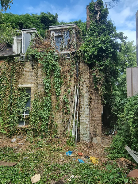 demolition site camberwell