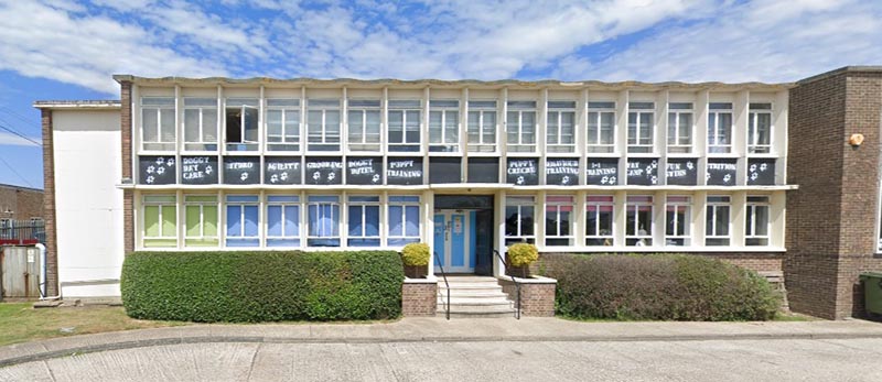 demolition site shoreham by sea building