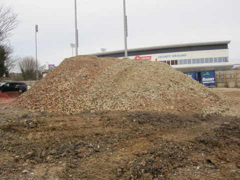 demolition site sussex county cricket ground