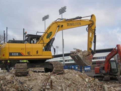 demolition site sussex county cricket ground