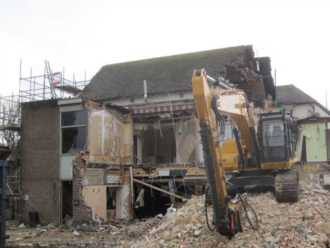 demolition site sussex county cricket ground